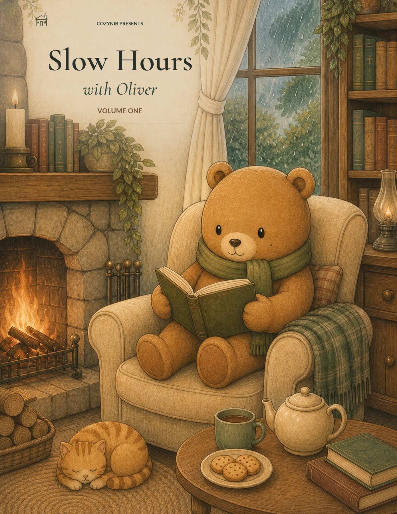 Cover of Slow Hours with Oliver Volume One