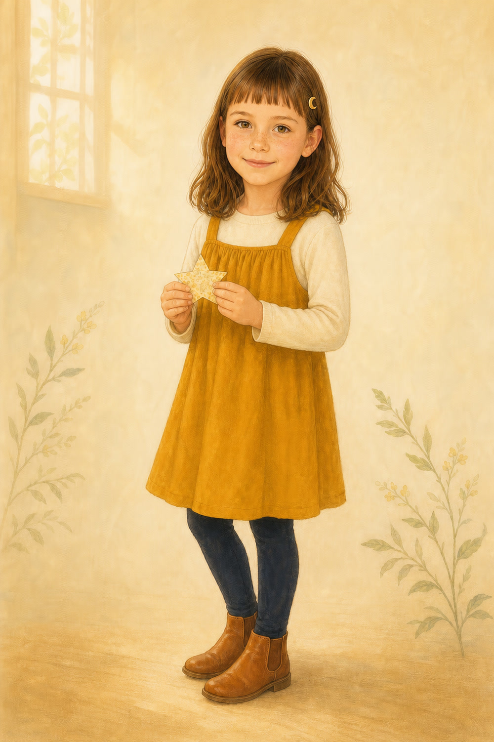 Full-color Character Proof for the Sophie sample