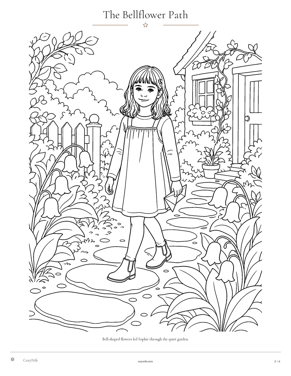 Scene 2 from the fictional Sophie sample story